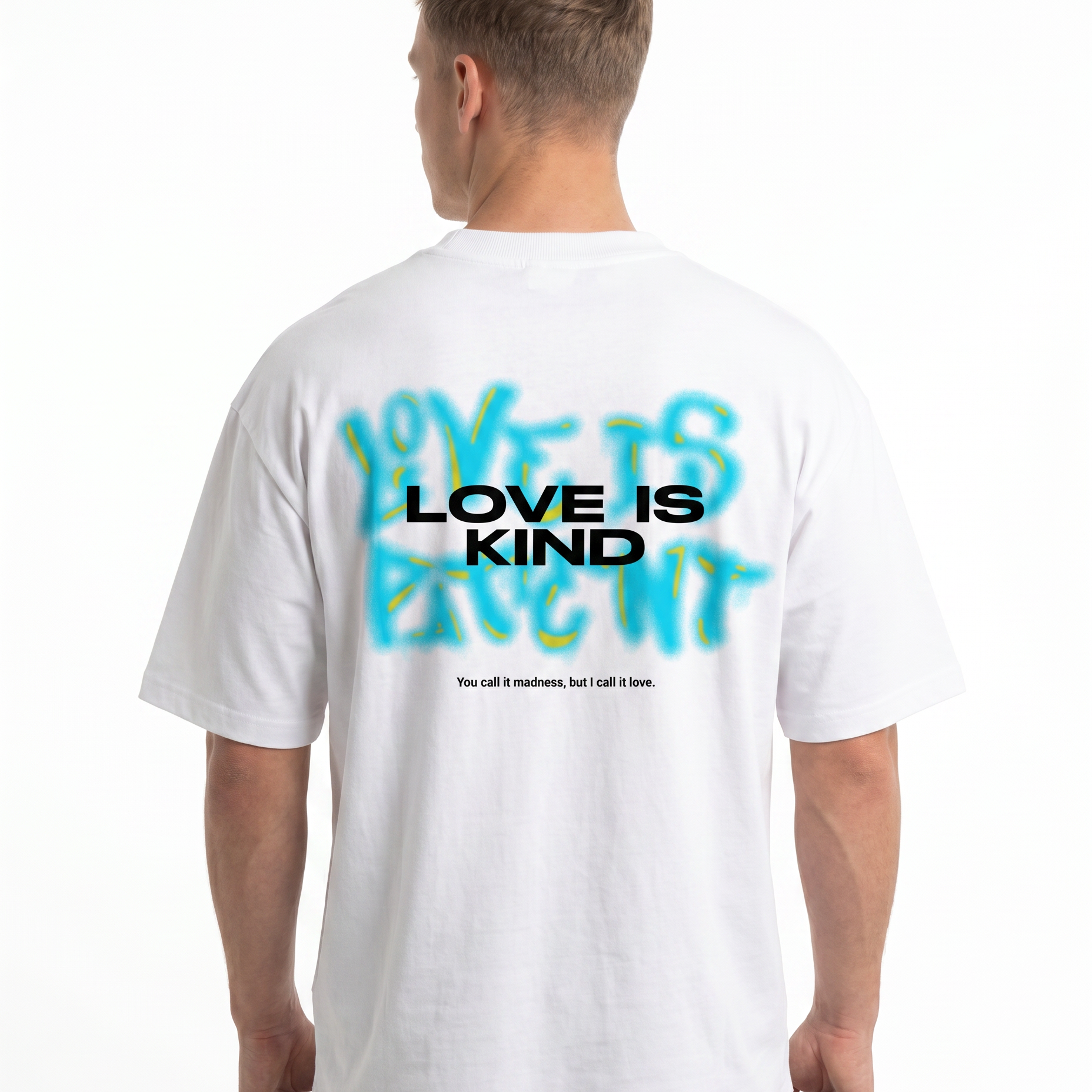 Love is kind OVS White Rueckseite