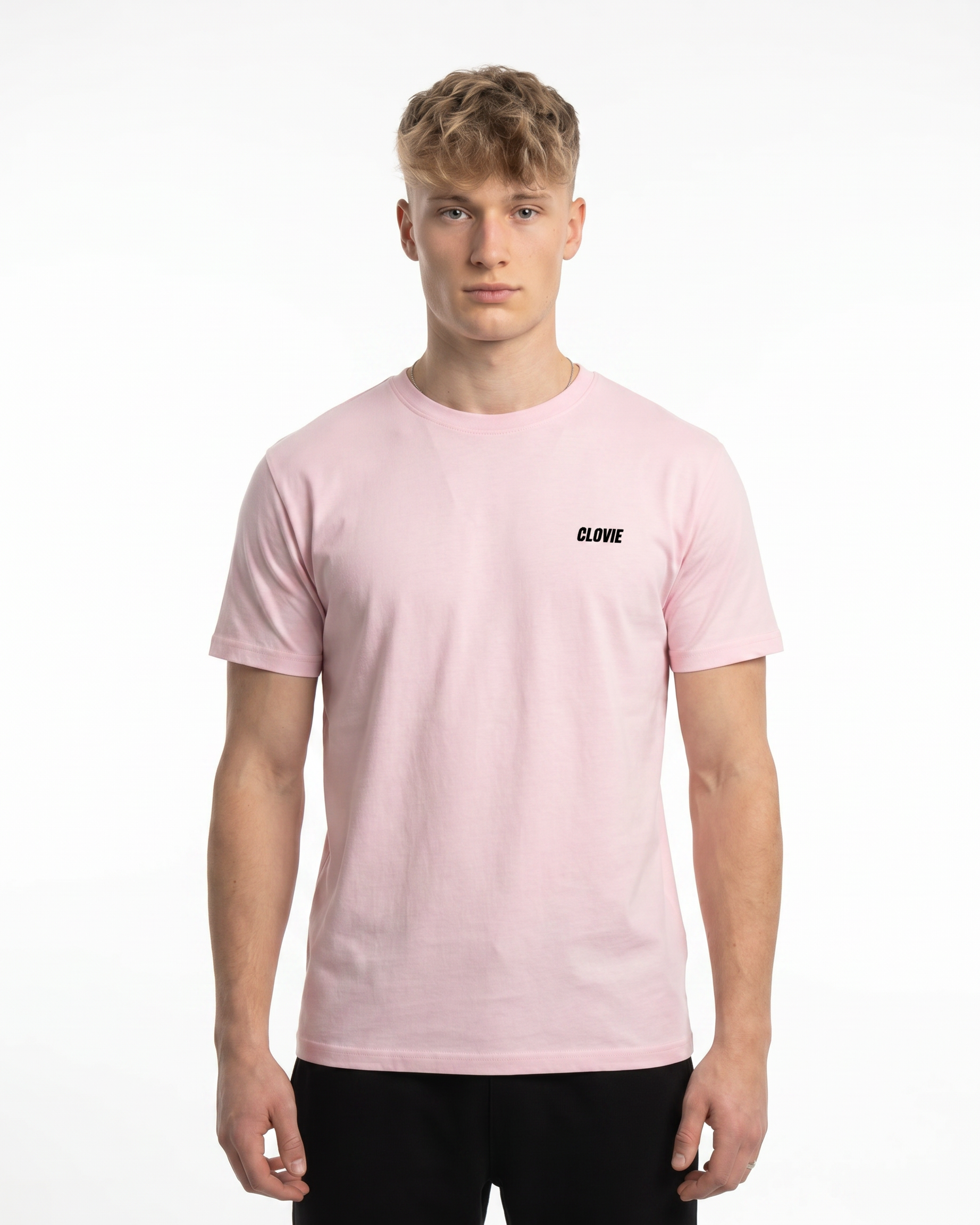 Stop existing and start living Standard Tee Light Pink Vorderansicht