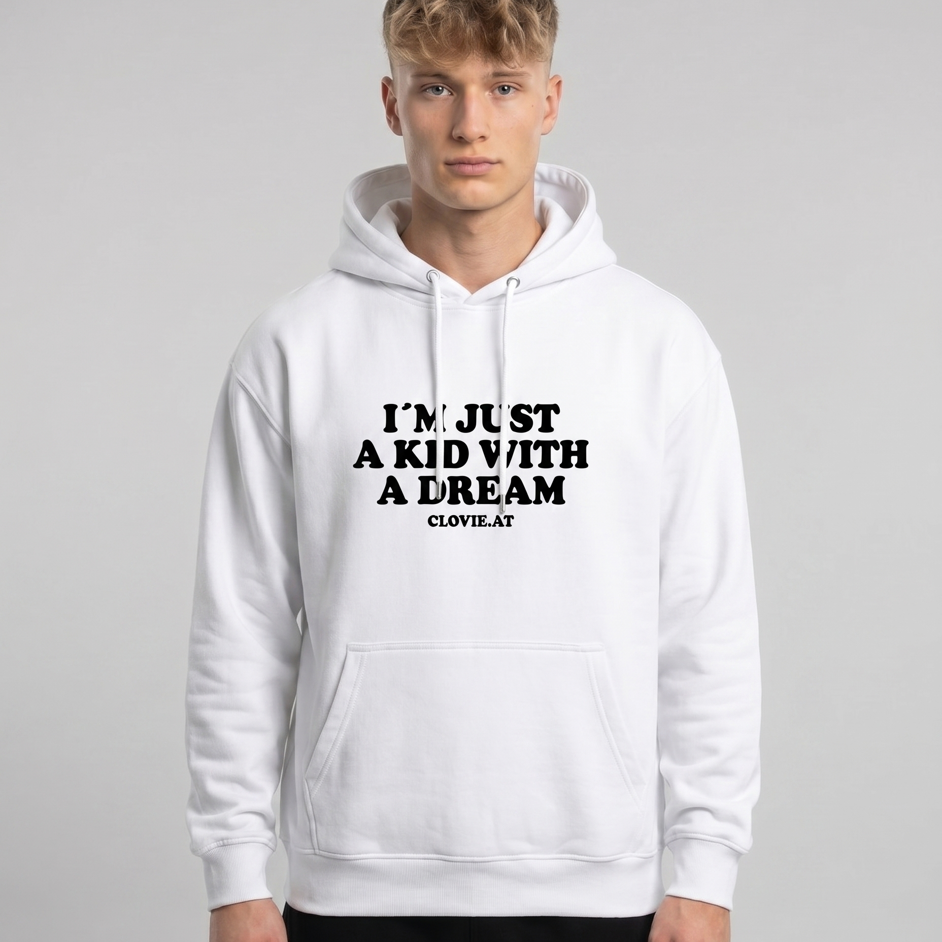 Kid with a dream Arctic White