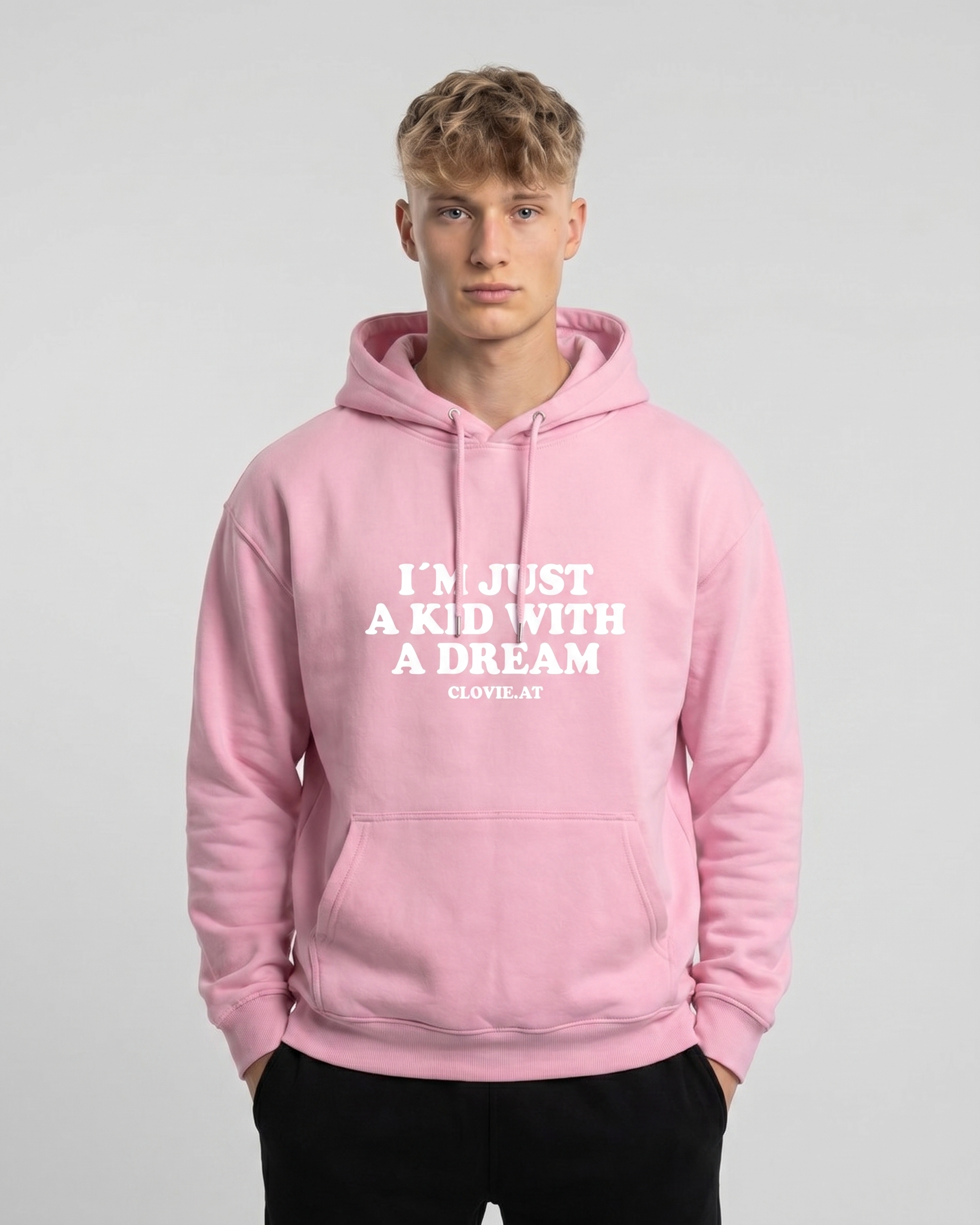 Kid with a dream Baby Pink