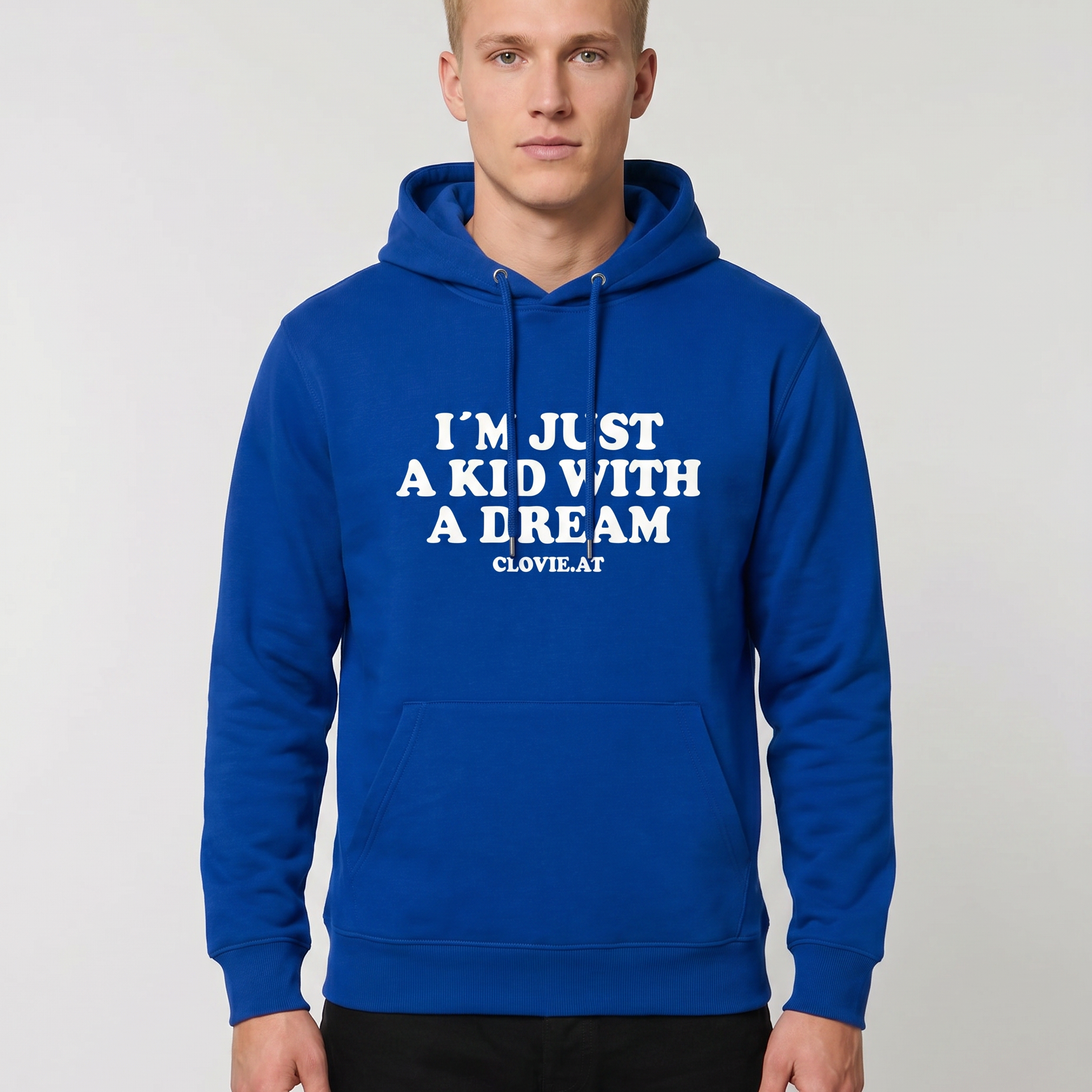 Kid with a dream Royal Blue