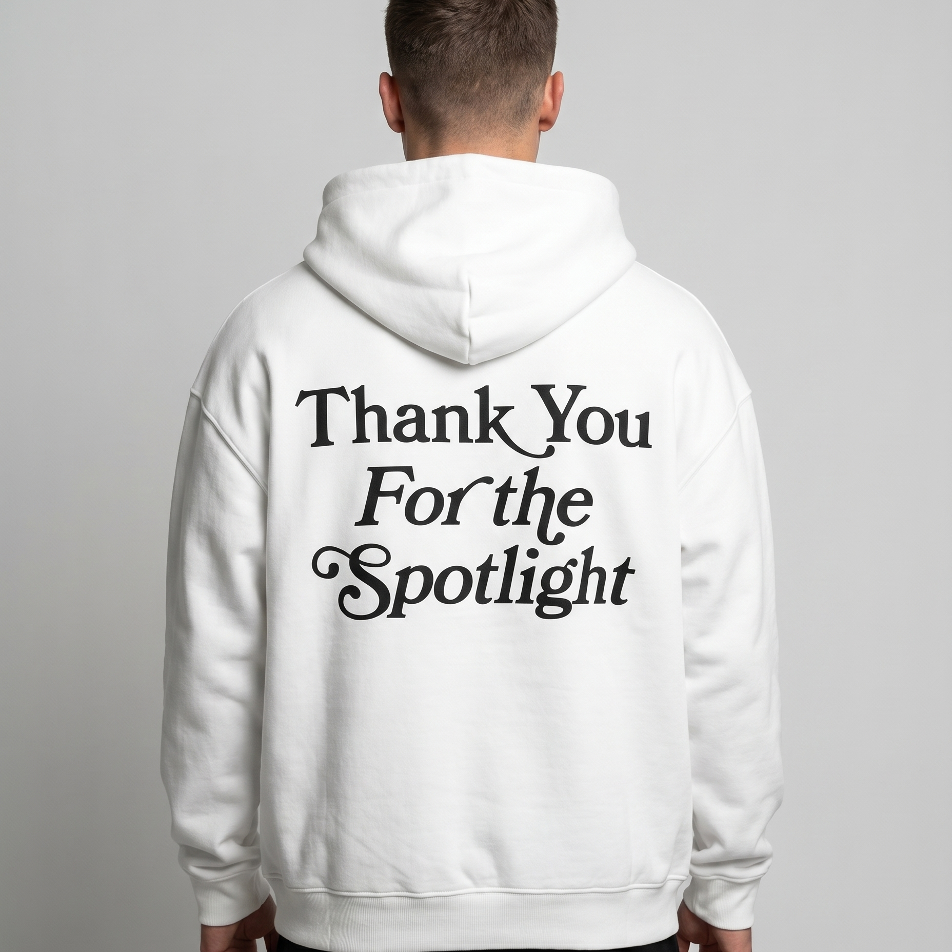 Spotlight Hoodie Arctic White Back