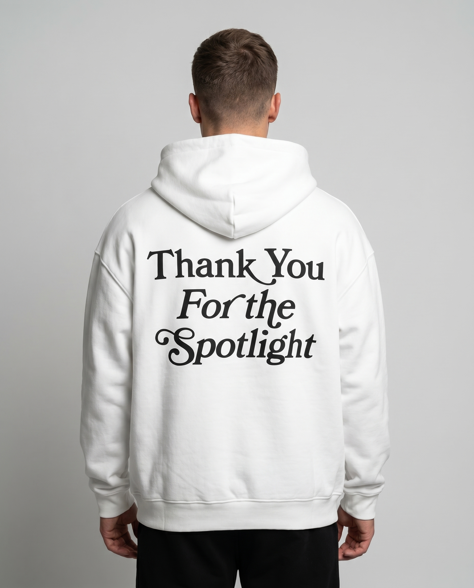 Spotlight Hoodie Arctic White Back