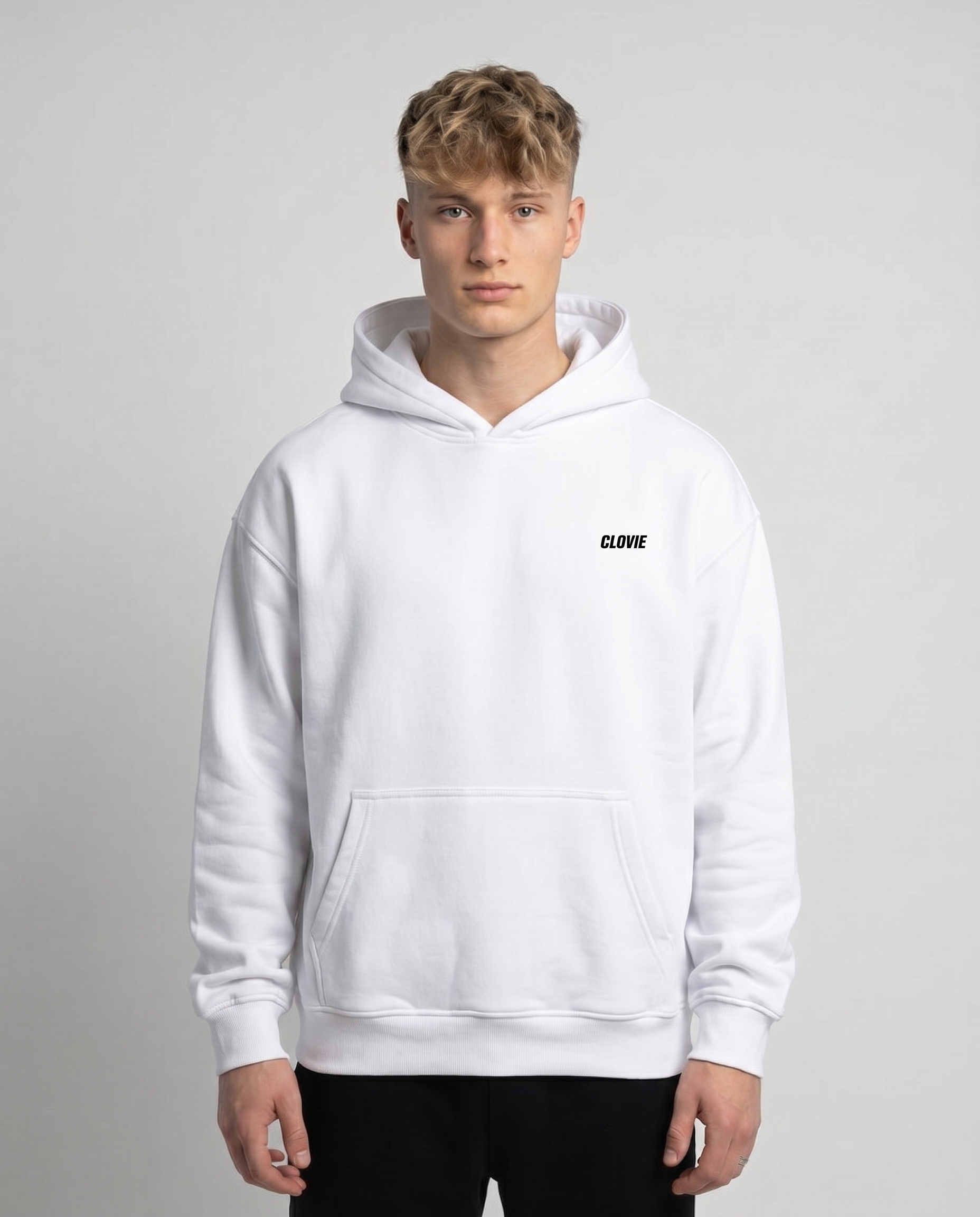 Spotlight Hoodie Arctic White Front