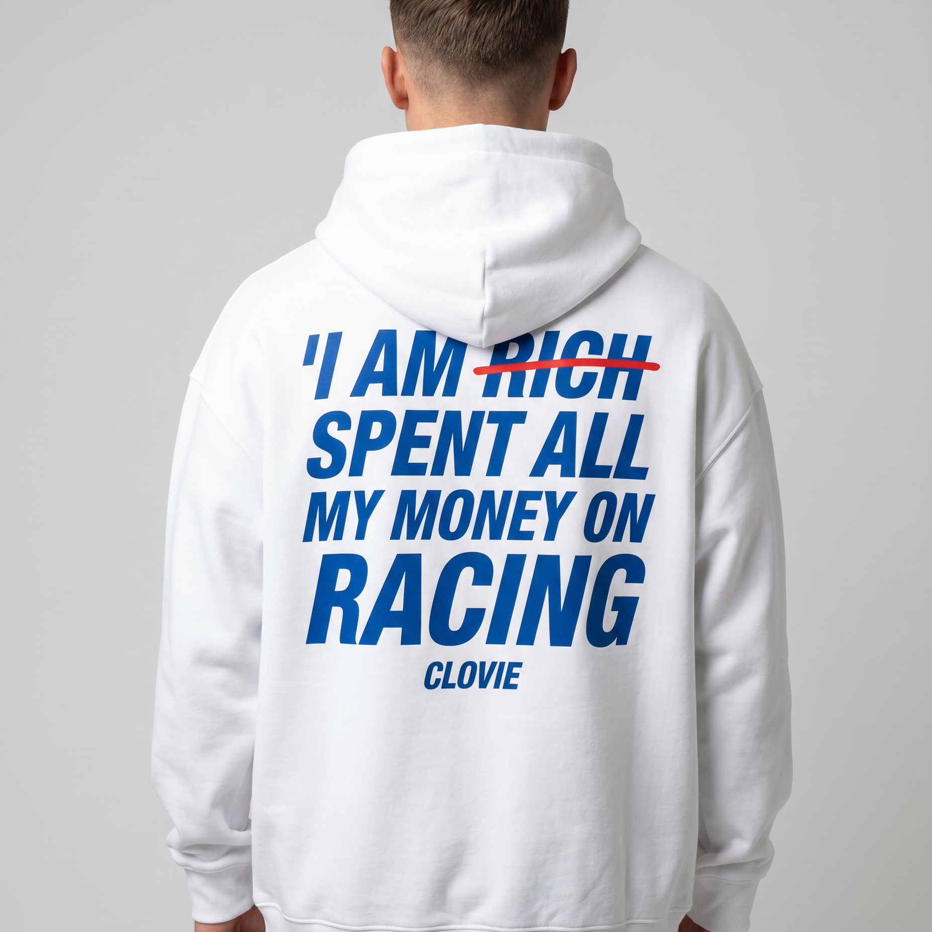 Spent money Arctic White Back