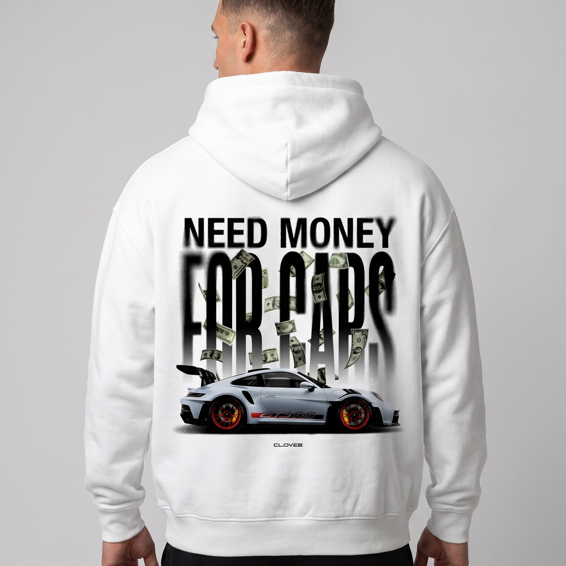 Need money for cars White Back