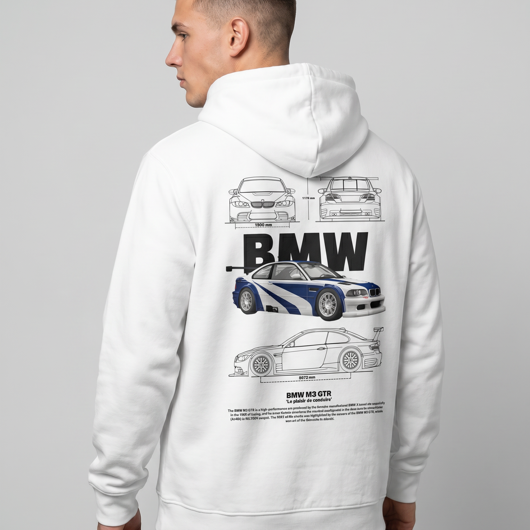 Arctic White back