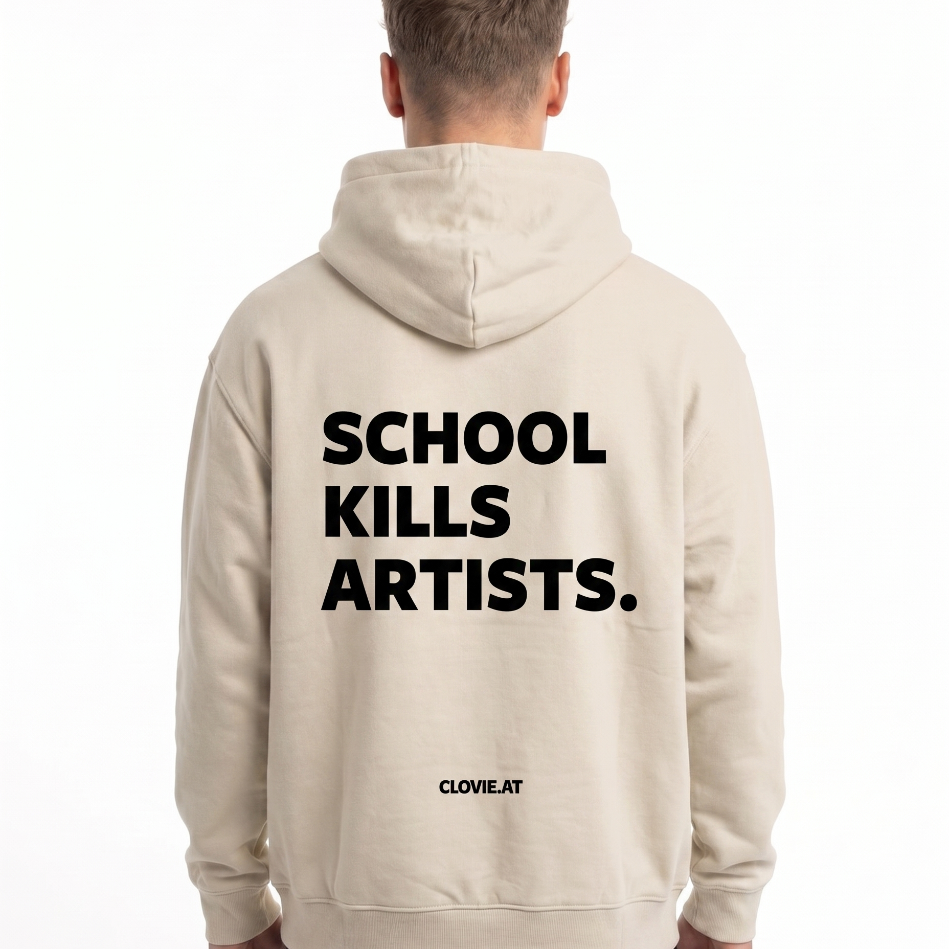 School kills OVS Zip White Sand - back (reused OVS Hoodie, correct position)