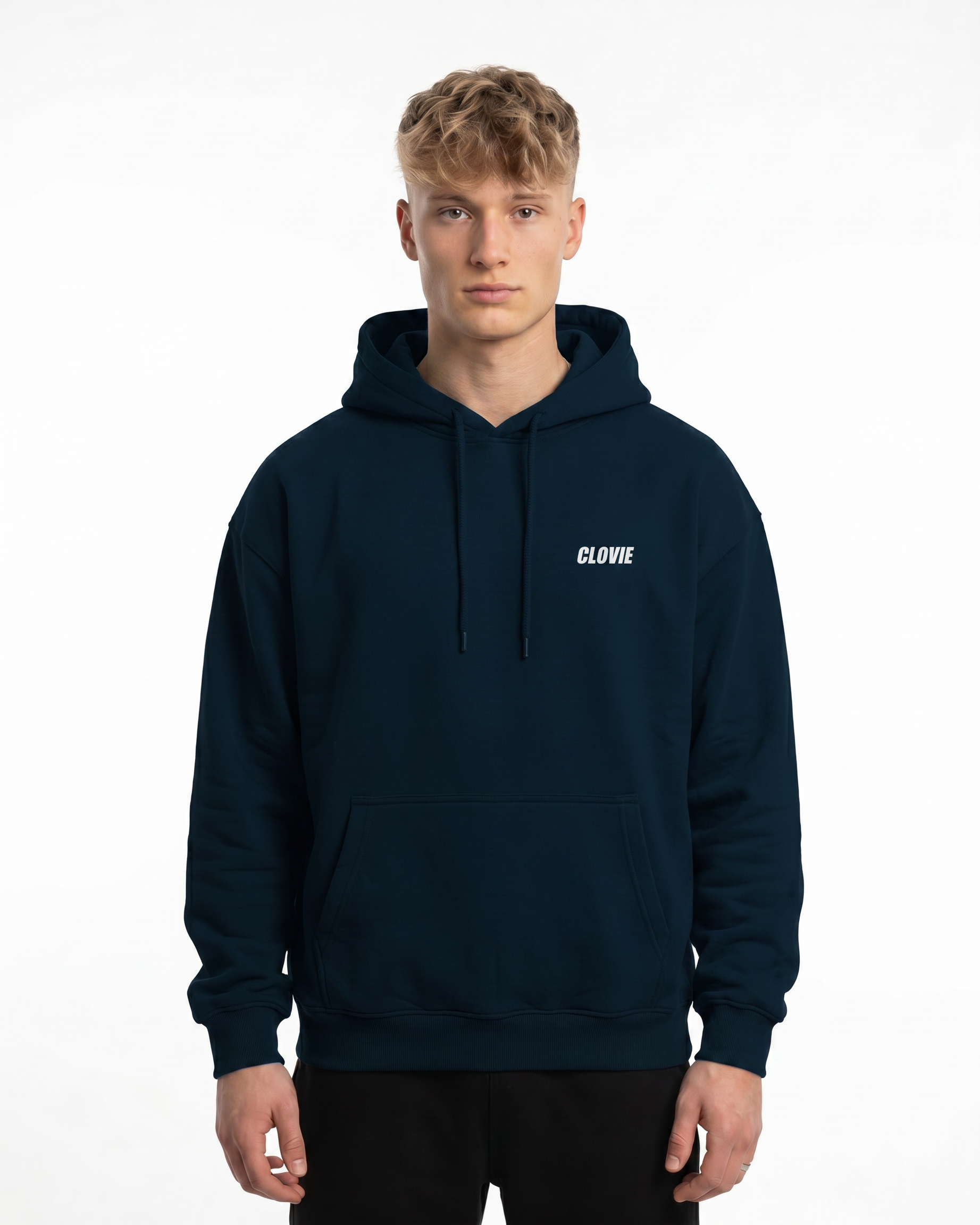 Call my lawyer Hoodie New French Navy - model front