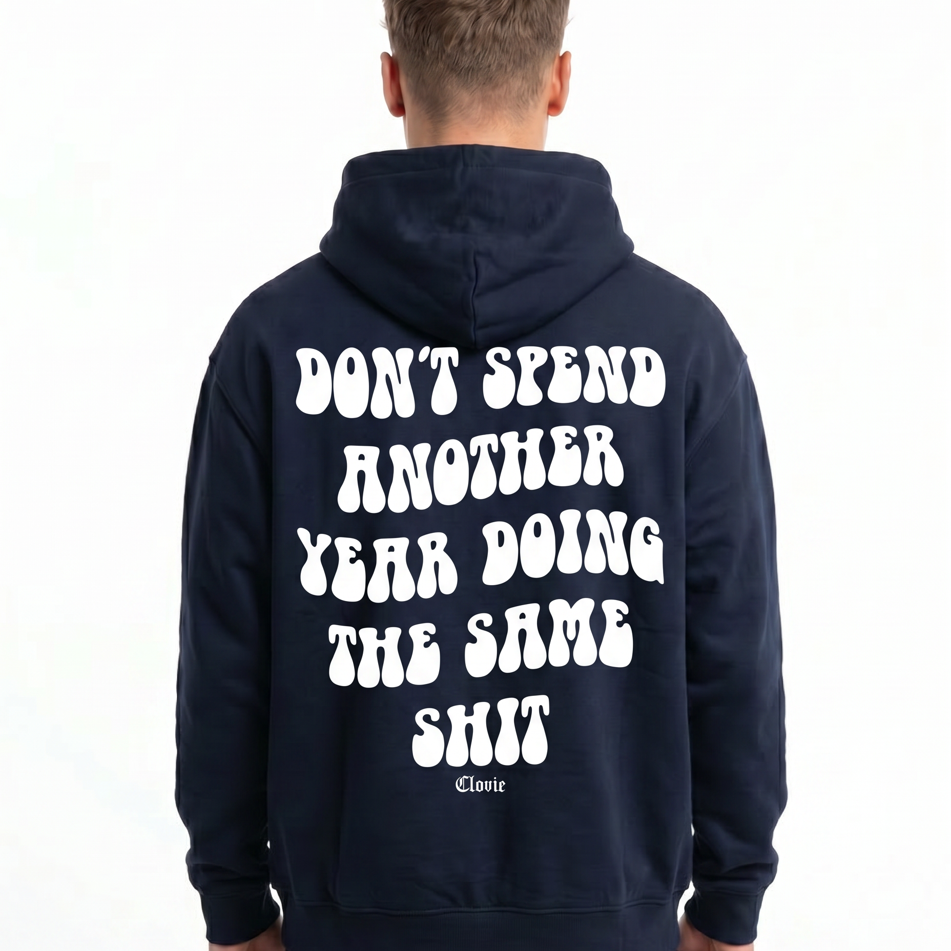 Doing the same shit OVS Zip French Navy - model back print (H.A 1:1)
