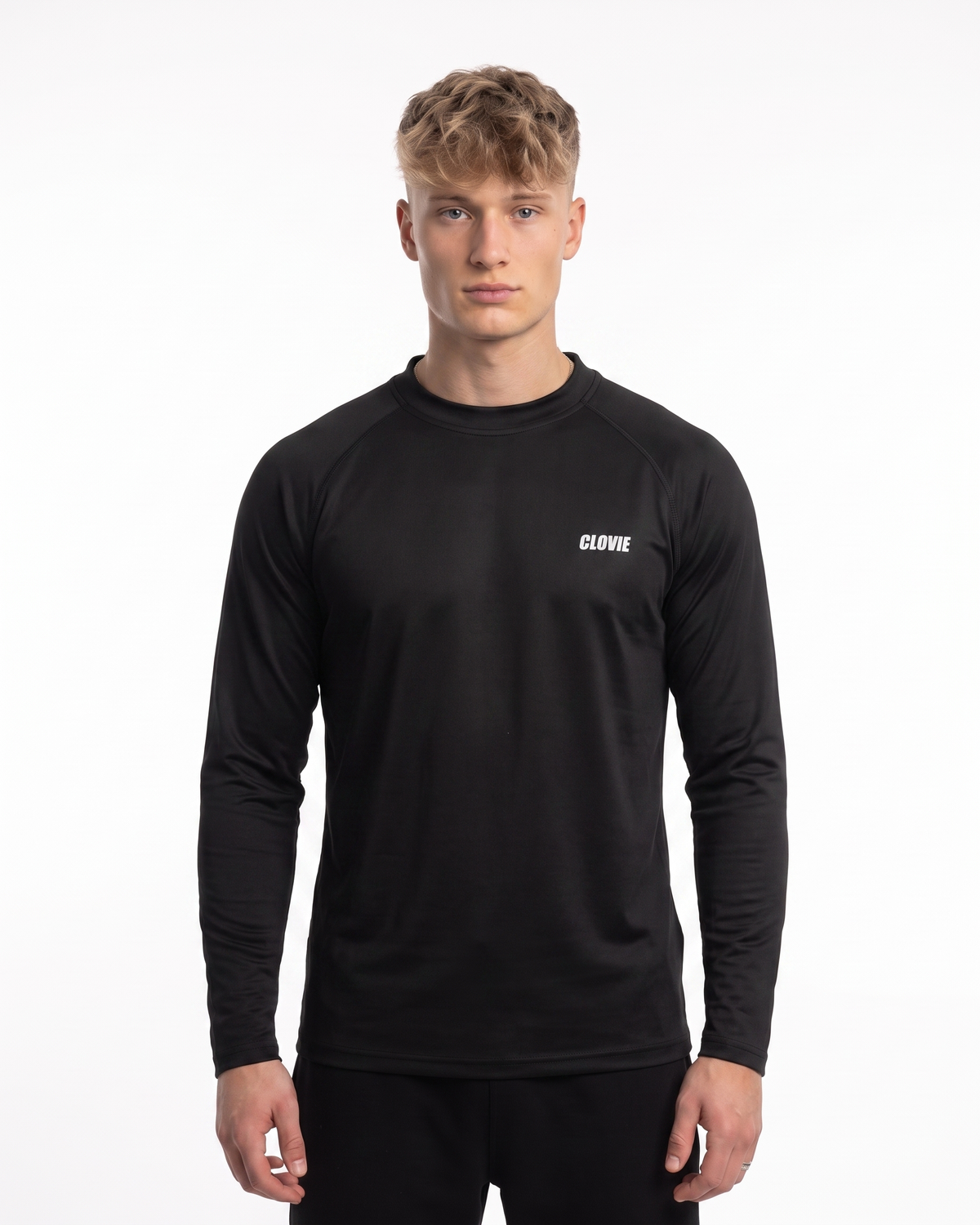 Sport Longsleeve Black - model front