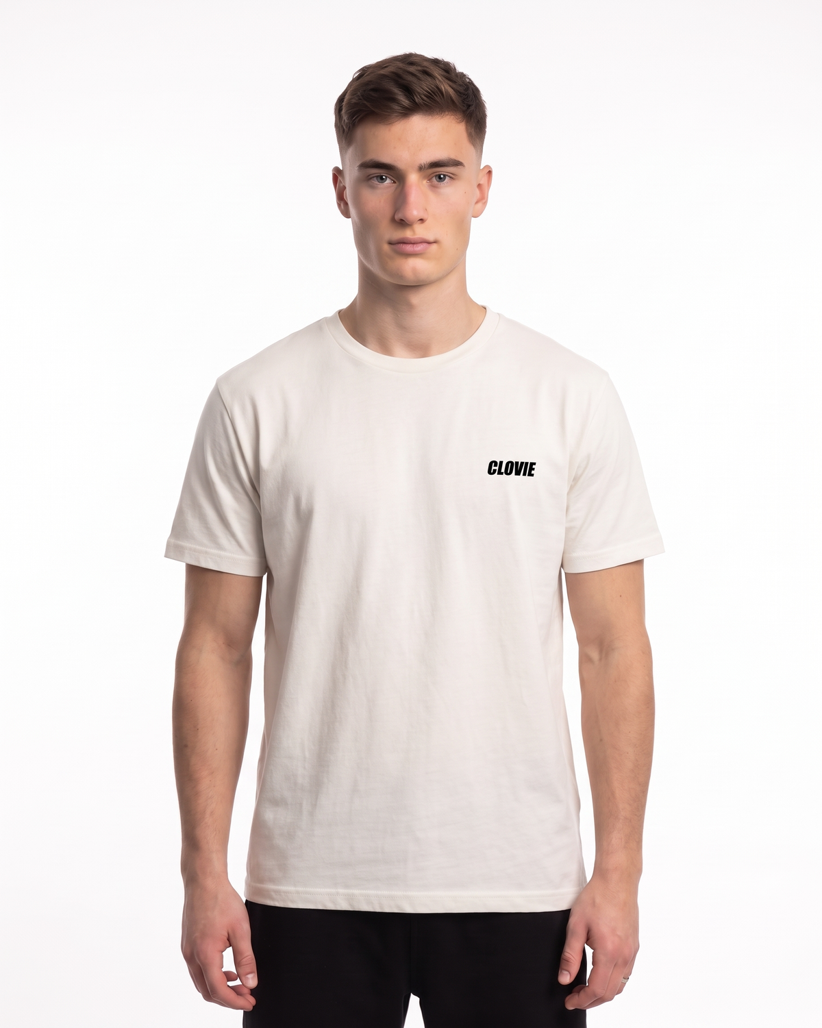 Porsche GT3 RS Standard Tee Vintage White – Vorderseite