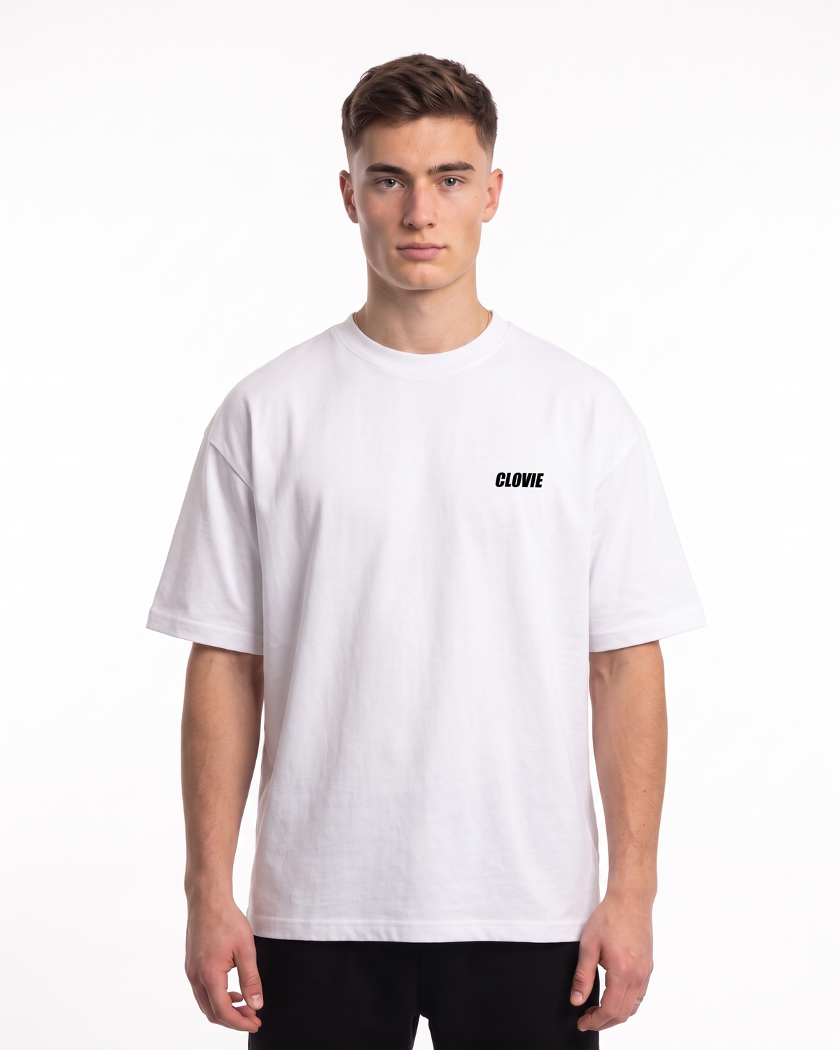 Porsche 911 GT3 RS Oversized Tee White – Vorderseite
