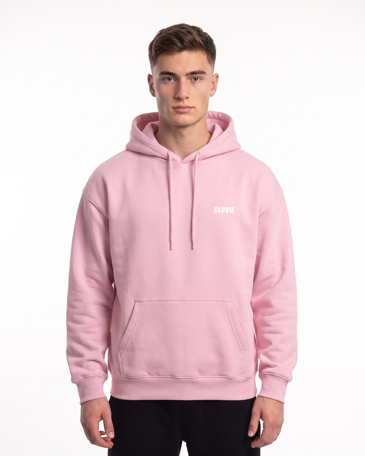 Porsche 911 GT3 RS Hoodie Baby Pink – Vorderseite