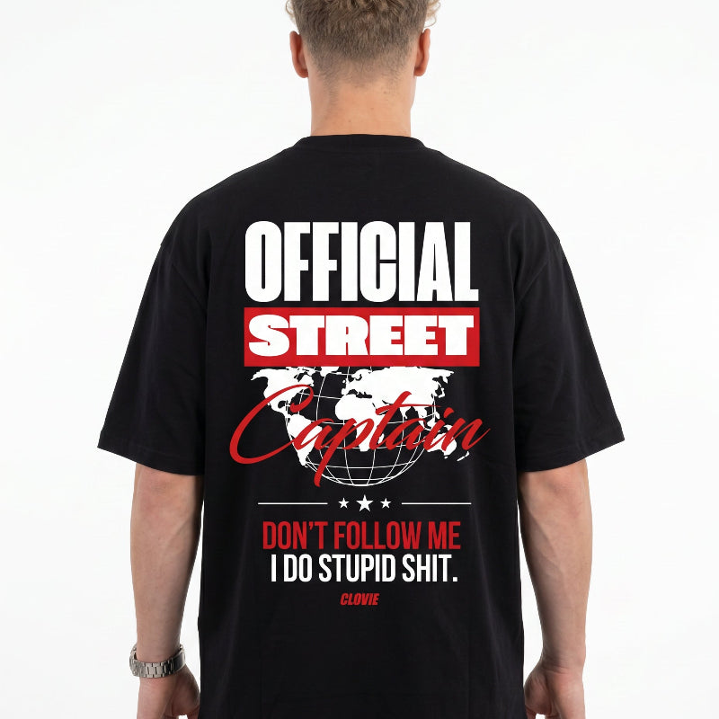 Official Street Captain Oversized Tee CLOVIE