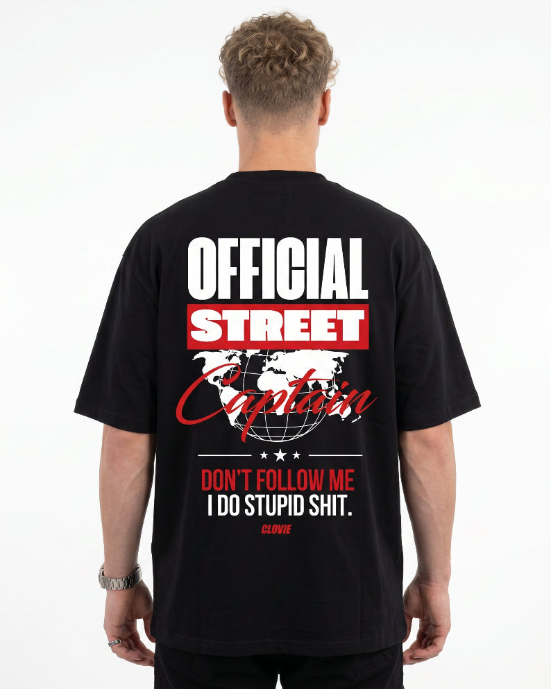 Official Street Captain Oversized Tee CLOVIE