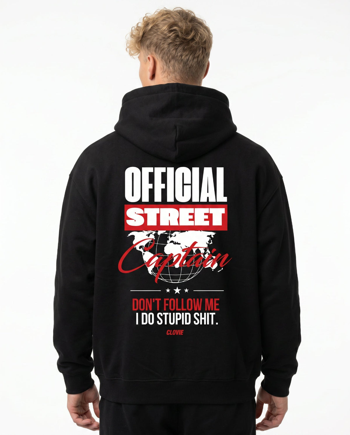 Official Street Captain Zip Hoodie CLOVIE