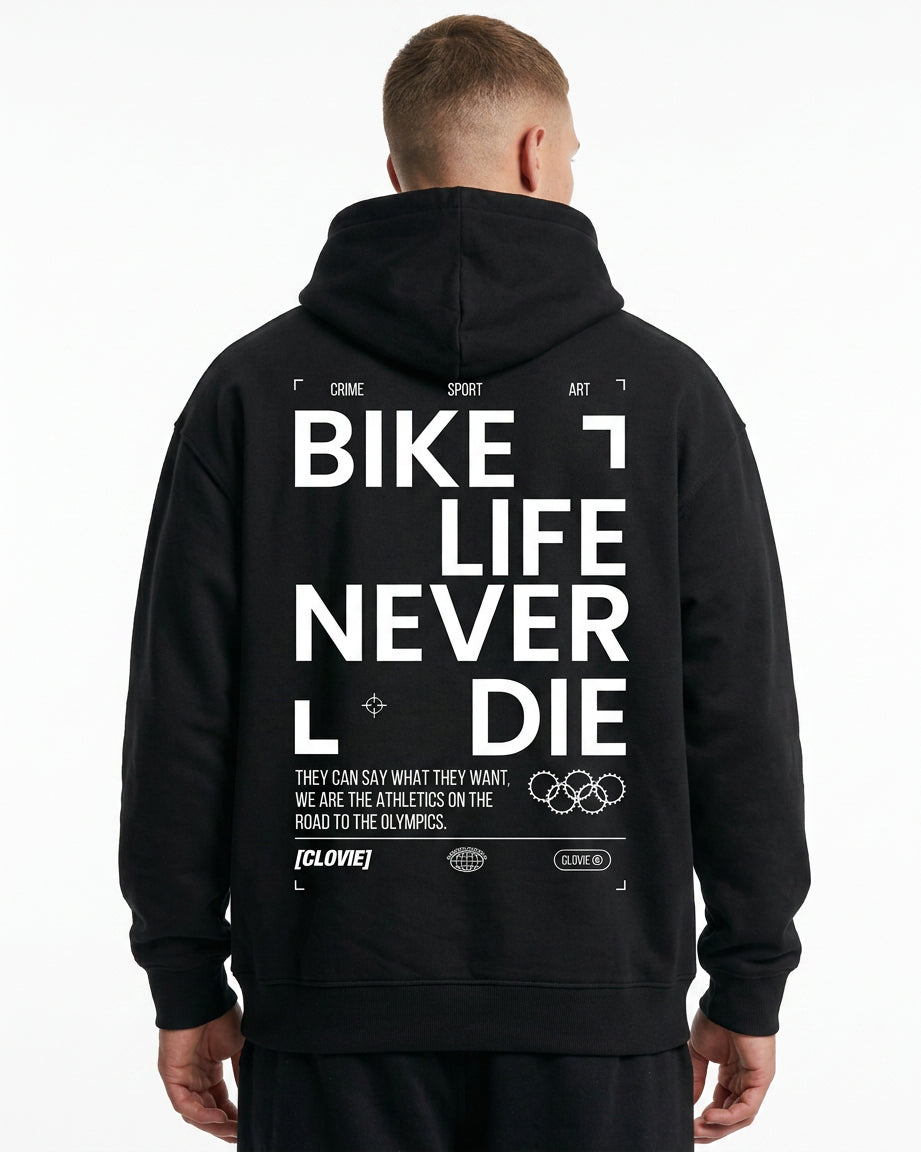 Bike life Oversized Hoodie CLOVIE