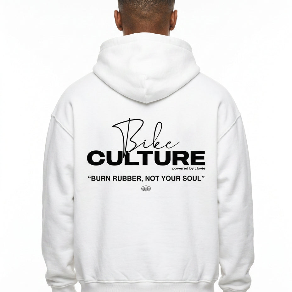 Bike culture - Oversized Zip Hoodie