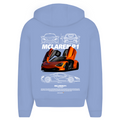 McLaren P1 - Oversized Zip Hoodie