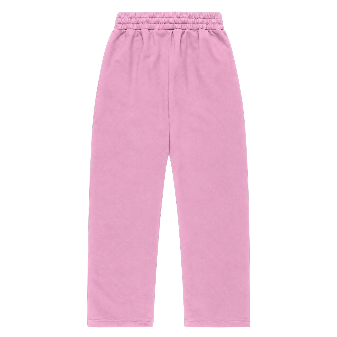 Clovie - Oversized Sweatpants - Soft Pink - Rueckseite