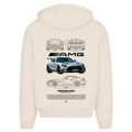 Mercedes-Benz AMG GT black-series - Oversized Zip Hoodie