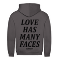 Love has many faces - Hoodie