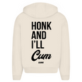 Honk and i´ll cum - Oversized Zip Hoodie