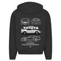 Nissan Skyline R34 - Oversized Zip Hoodie