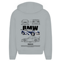 BMW M3 GTR - Oversized Zip Hoodie
