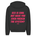 Sex is cool - Oversized Zip Hoodie