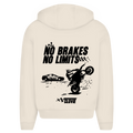 No brakes, no limits - Oversized Zip Hoodie