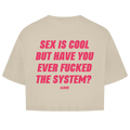 Sex is cool - Cropped Tee