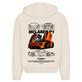 McLaren P1 - Oversized Zip Hoodie