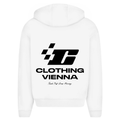 Clovie racing - Oversized Zip Hoodie
