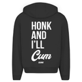Honk and i´ll cum - Oversized Zip Hoodie
