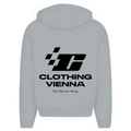 Clovie racing - Oversized Zip Hoodie