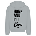 Honk and i´ll cum - Oversized Zip Hoodie