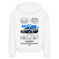 Nissan Skyline R34 - Oversized Zip Hoodie