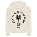 Born to ride - Oversized Zip Hoodie