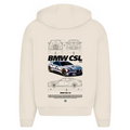 BMW CSL 3.0 - Oversized Zip Hoodie