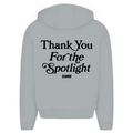 Thank you for the spotlight - Oversized Zip Hoodie