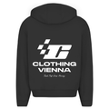 Clovie racing - Oversized Zip Hoodie