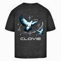 Bird universum - Oversized Tee (washed)