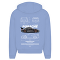 Porsche 911 GT3 RS - Oversized Zip Hoodie