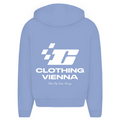 Clovie racing - Oversized Zip Hoodie