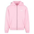 Make your dreams come true - Oversized Zip Hoodie - Soft Pink