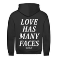 Love has many faces - Hoodie