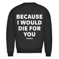 Because i would die for you - Sweater
