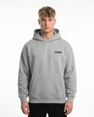 Raised by the streets OVS Hoodie Light Asphalt Front